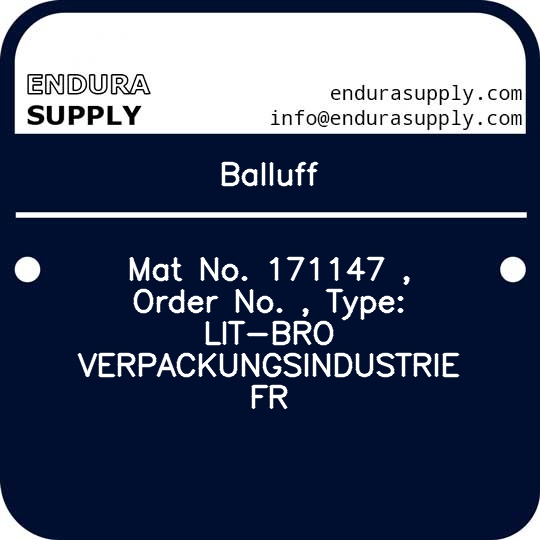balluff-mat-no-171147-order-no-type-lit-bro-verpackungsindustrie-fr