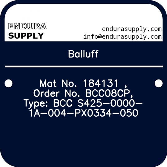 balluff-mat-no-184131-order-no-bcc08cp-type-bcc-s425-0000-1a-004-px0334-050