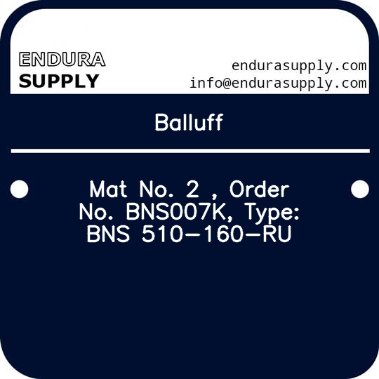 balluff-mat-no-2-order-no-bns007k-type-bns-510-160-ru