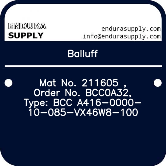 balluff-mat-no-211605-order-no-bcc0a32-type-bcc-a416-0000-10-085-vx46w8-100