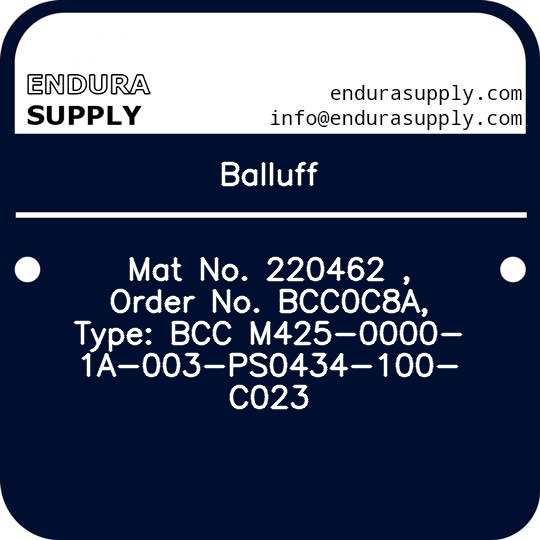 balluff-mat-no-220462-order-no-bcc0c8a-type-bcc-m425-0000-1a-003-ps0434-100-c023