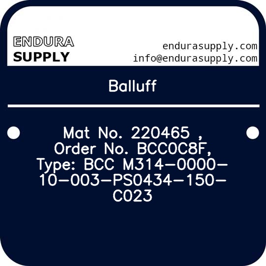 balluff-mat-no-220465-order-no-bcc0c8f-type-bcc-m314-0000-10-003-ps0434-150-c023