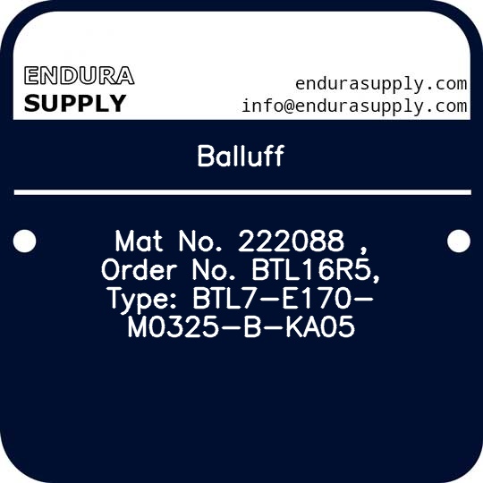 balluff-mat-no-222088-order-no-btl16r5-type-btl7-e170-m0325-b-ka05