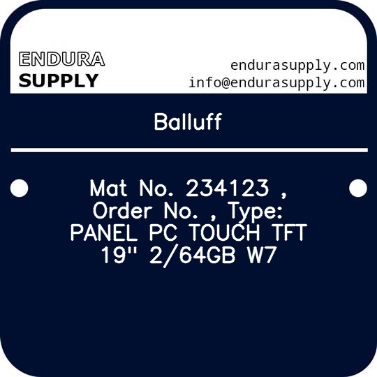 balluff-mat-no-234123-order-no-type-panel-pc-touch-tft-19-264gb-w7