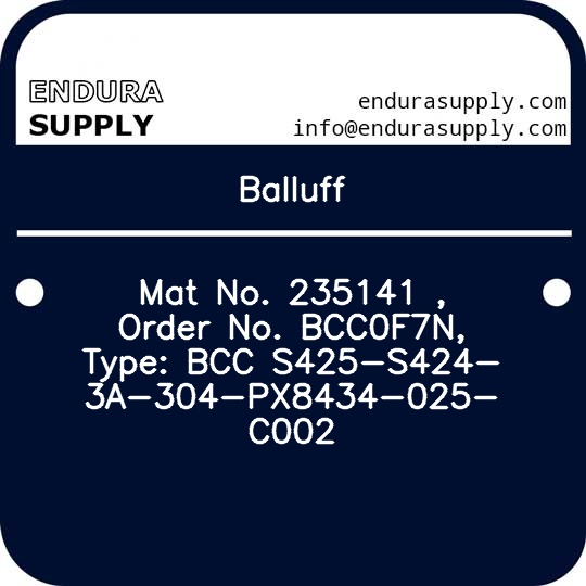 balluff-mat-no-235141-order-no-bcc0f7n-type-bcc-s425-s424-3a-304-px8434-025-c002