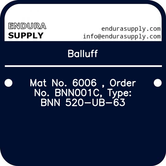 balluff-mat-no-6006-order-no-bnn001c-type-bnn-520-ub-63