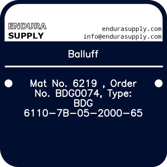 balluff-mat-no-6219-order-no-bdg0074-type-bdg-6110-7b-05-2000-65