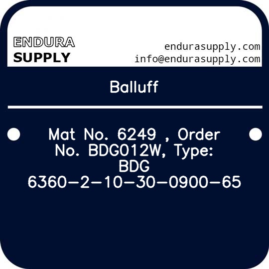 balluff-mat-no-6249-order-no-bdg012w-type-bdg-6360-2-10-30-0900-65