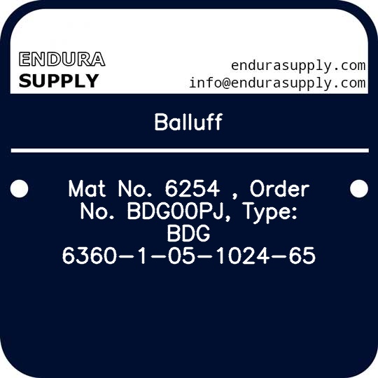 balluff-mat-no-6254-order-no-bdg00pj-type-bdg-6360-1-05-1024-65