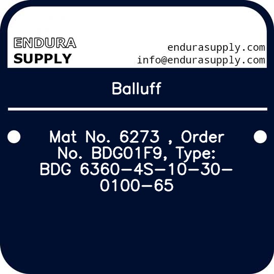 balluff-mat-no-6273-order-no-bdg01f9-type-bdg-6360-4s-10-30-0100-65