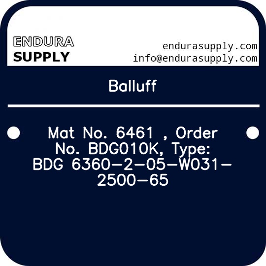 balluff-mat-no-6461-order-no-bdg010k-type-bdg-6360-2-05-w031-2500-65