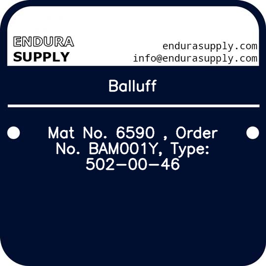 balluff-mat-no-6590-order-no-bam001y-type-502-00-46