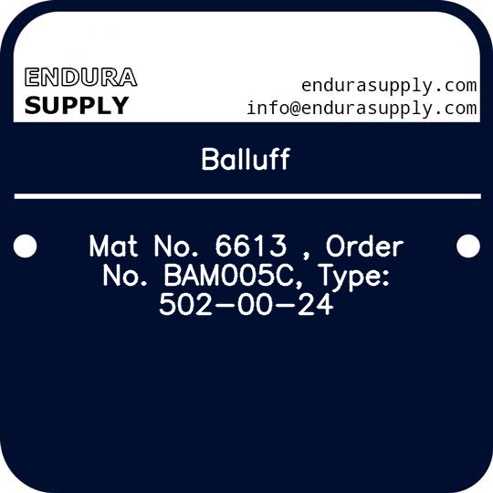 balluff-mat-no-6613-order-no-bam005c-type-502-00-24