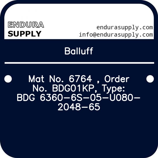 balluff-mat-no-6764-order-no-bdg01kp-type-bdg-6360-6s-05-u080-2048-65