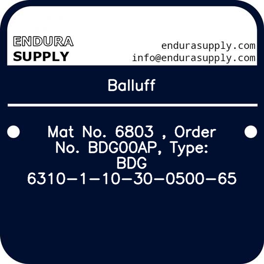 balluff-mat-no-6803-order-no-bdg00ap-type-bdg-6310-1-10-30-0500-65