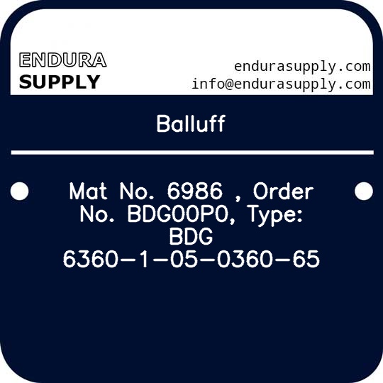 balluff-mat-no-6986-order-no-bdg00p0-type-bdg-6360-1-05-0360-65