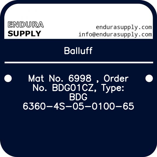 balluff-mat-no-6998-order-no-bdg01cz-type-bdg-6360-4s-05-0100-65