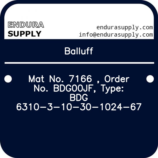 balluff-mat-no-7166-order-no-bdg00jf-type-bdg-6310-3-10-30-1024-67