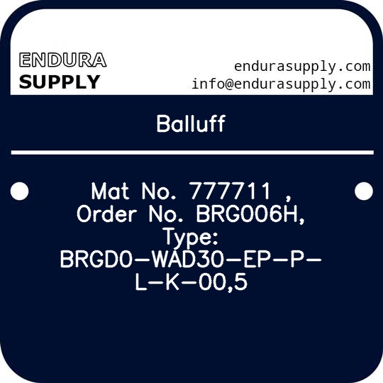 balluff-mat-no-777711-order-no-brg006h-type-brgd0-wad30-ep-p-l-k-005