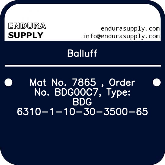 balluff-mat-no-7865-order-no-bdg00c7-type-bdg-6310-1-10-30-3500-65