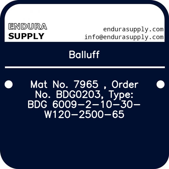 balluff-mat-no-7965-order-no-bdg0203-type-bdg-6009-2-10-30-w120-2500-65