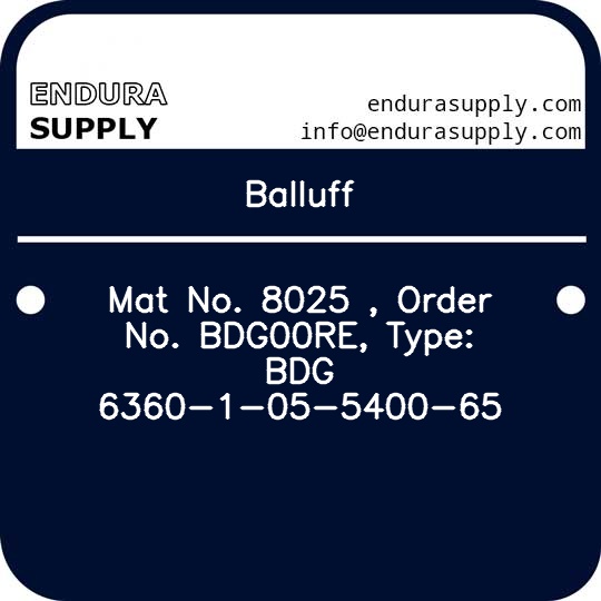 balluff-mat-no-8025-order-no-bdg00re-type-bdg-6360-1-05-5400-65