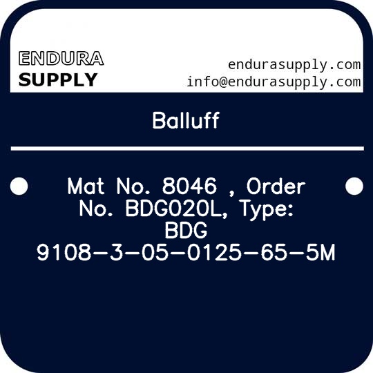 balluff-mat-no-8046-order-no-bdg020l-type-bdg-9108-3-05-0125-65-5m