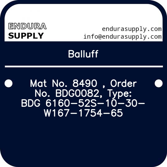 balluff-mat-no-8490-order-no-bdg0082-type-bdg-6160-52s-10-30-w167-1754-65