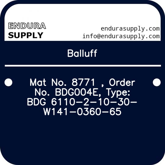 balluff-mat-no-8771-order-no-bdg004e-type-bdg-6110-2-10-30-w141-0360-65