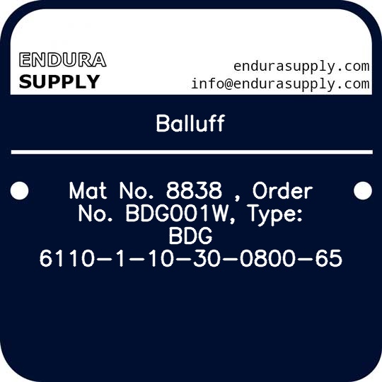 balluff-mat-no-8838-order-no-bdg001w-type-bdg-6110-1-10-30-0800-65