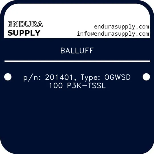 balluff-pn-201401-type-ogwsd-100-p3k-tssl