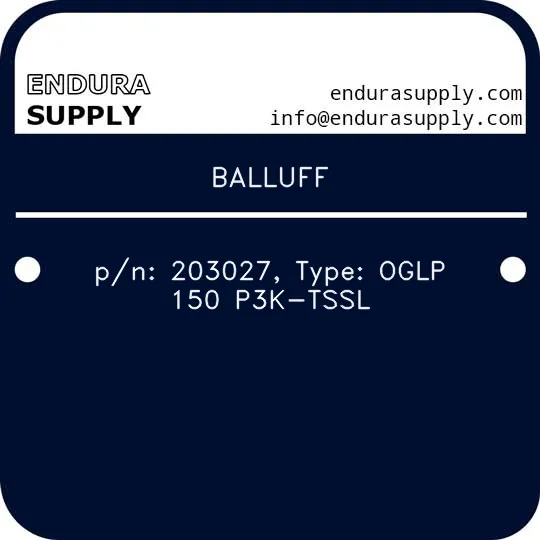 balluff-pn-203027-type-oglp-150-p3k-tssl