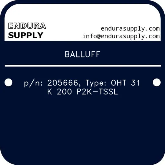 balluff-pn-205666-type-oht-31-k-200-p2k-tssl