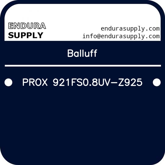 balluff-prox-921fs08uv-z925