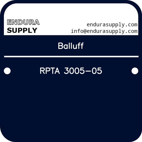 balluff-rpta-3005-05