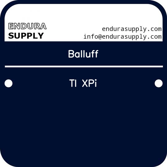 balluff-ti-xpi