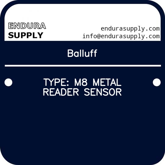 balluff-type-m8-metal-reader-sensor