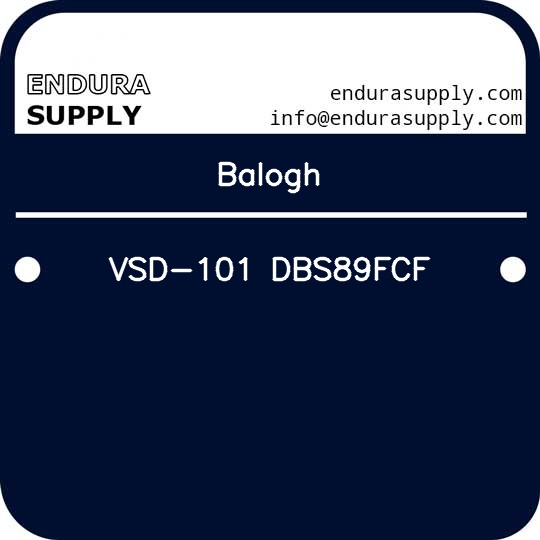 balogh-vsd-101-dbs89fcf
