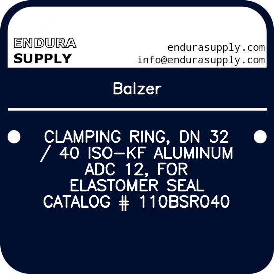 balzer-clamping-ring-dn-32-40-iso-kf-aluminum-adc-12-for-elastomer-seal-catalog-110bsr040