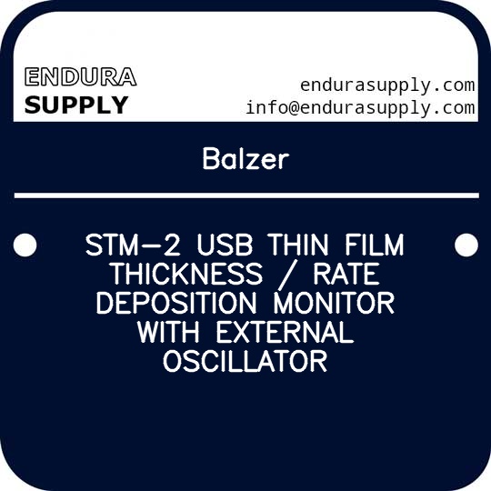 balzer-stm-2-usb-thin-film-thickness-rate-deposition-monitor-with-external-oscillator