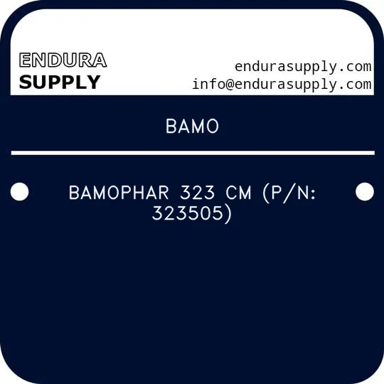 bamo-bamophar-323-cm-pn-323505
