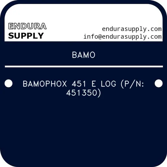 bamo-bamophox-451-e-log-pn-451350