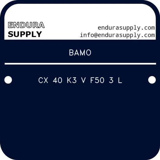 bamo-cx-40-k3-v-f50-3-l