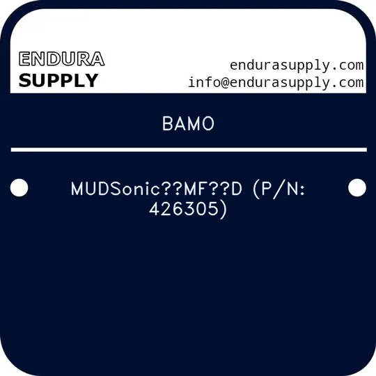 bamo-mudsonic-mf-d-pn-426305