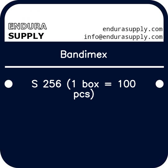 bandimex-s-256-1-box-100-pcs
