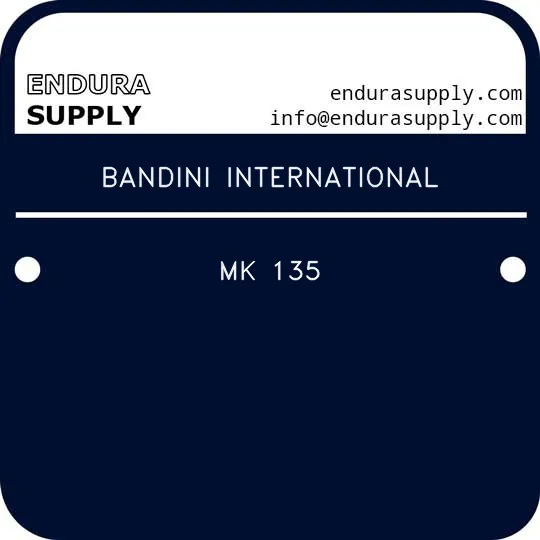 bandini-international-mk-135
