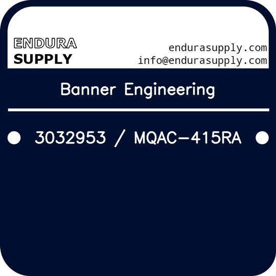 banner-engineering-3032953-mqac-415ra