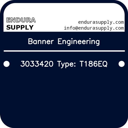 banner-engineering-3033420-type-t186eq