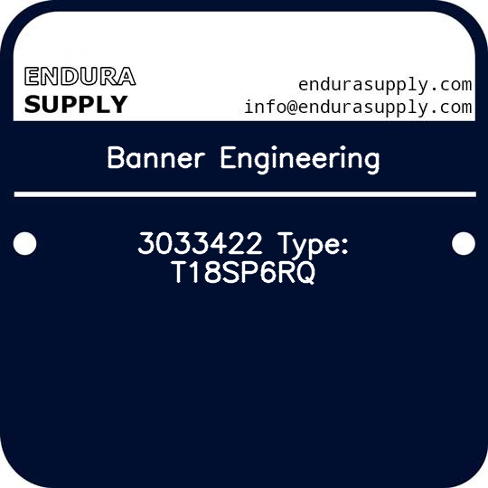 banner-engineering-3033422-type-t18sp6rq