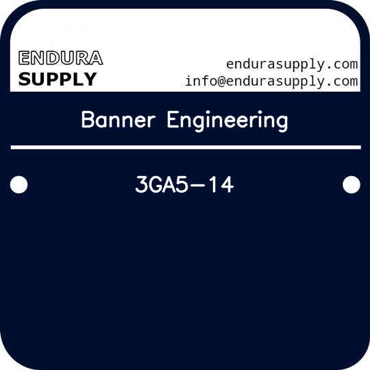 banner-engineering-3ga5-14